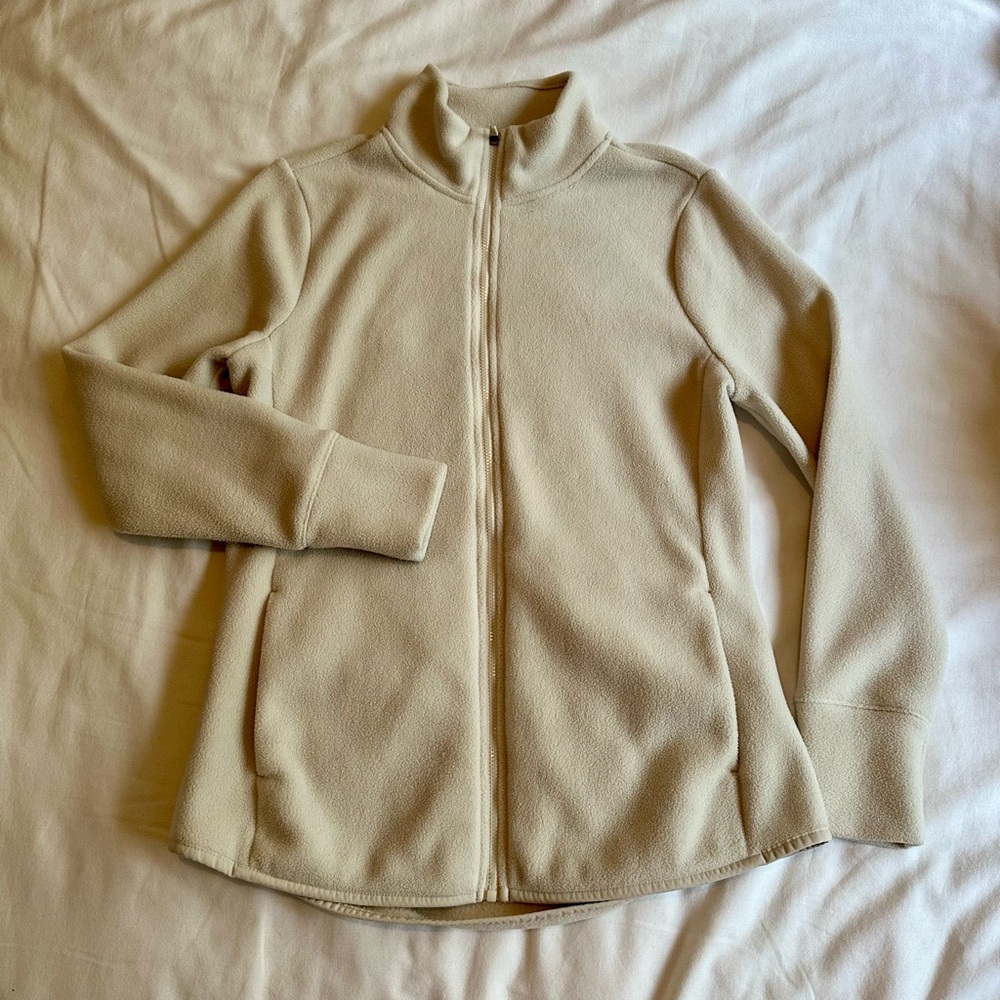 Old Navy, size S Women's Cream fleece Jacket